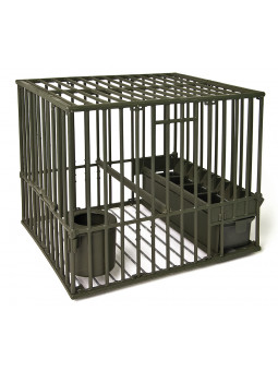 GABBIE MP FONDO INOX 10 PZ SCOPERTE