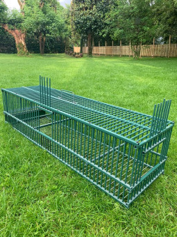 GABBIA ZIMBELLARA PER TORDI E CESENE FATTA A MANO 101X29